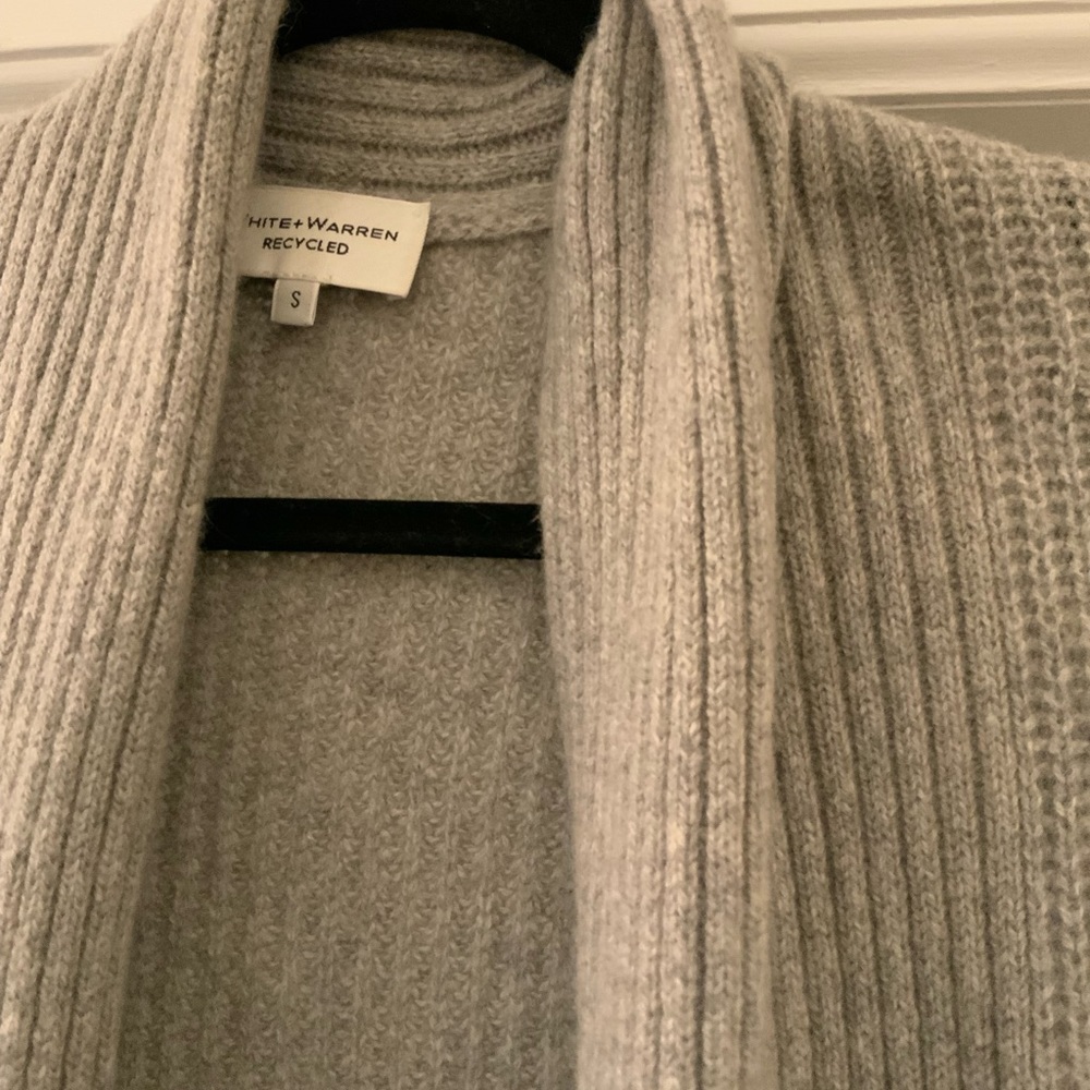 White + Warren Cashmere Cardigan - Picture 2 of 6
